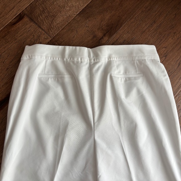Peter Nygard White Ankle Pants Coastal Resort Casual Office Women's Size 20W - Picture 5 of 9